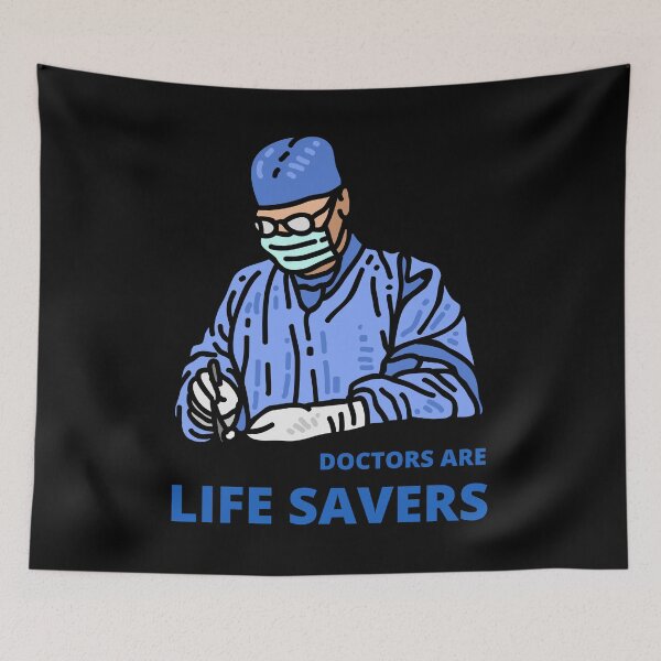 Item preview, Doctors are life savers designed and sold by HasnaanMohsin.
