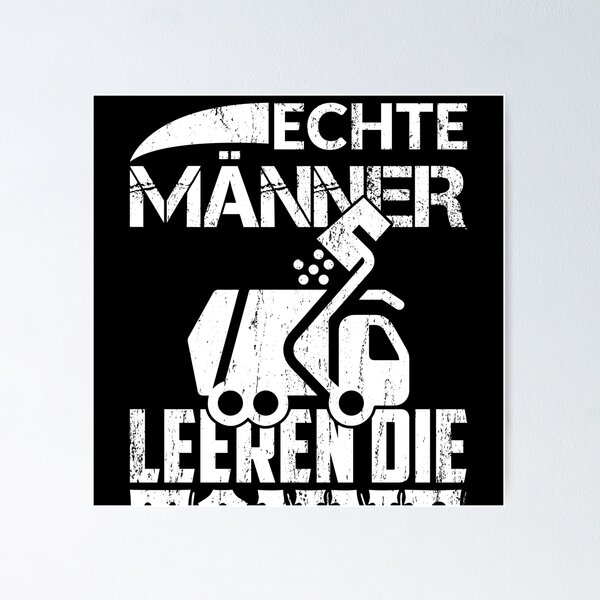 Item preview, ECHTE MAeNNER LEEREN DIE TONNE designed and sold by Spirit-Designs.