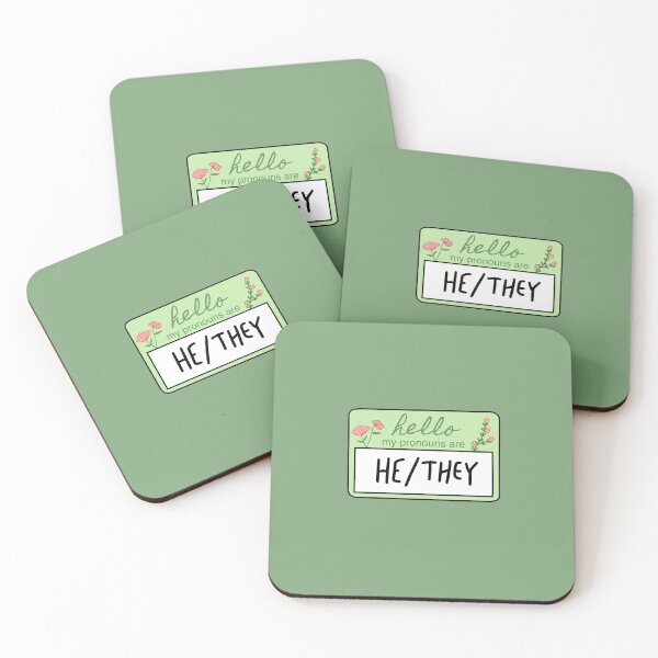 Item preview, pronouns: he/they designed and sold by calliedale.