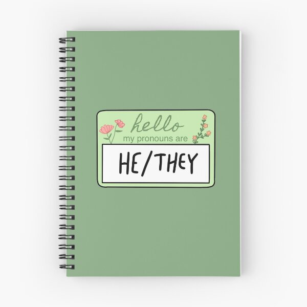 Item preview, pronouns: he/they designed and sold by calliedale.