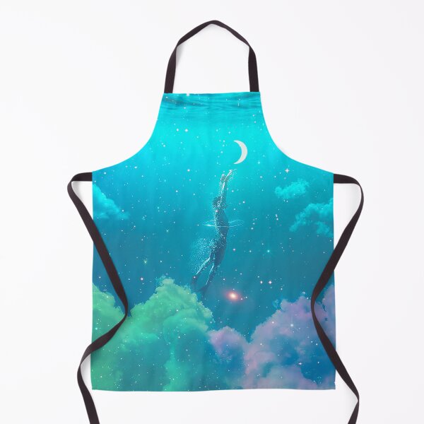 Item preview, Swimming underwater over surreal rainbow clouds  designed and sold by Yasmine khalifa.