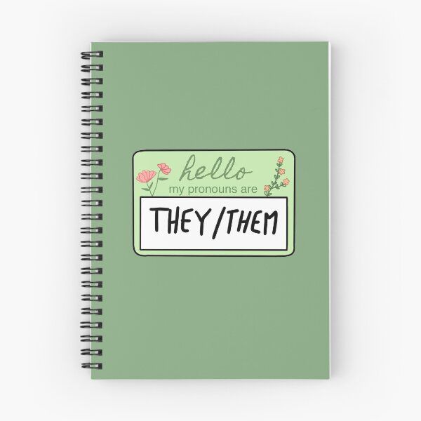 Item preview, pronouns: they/them designed and sold by calliedale.