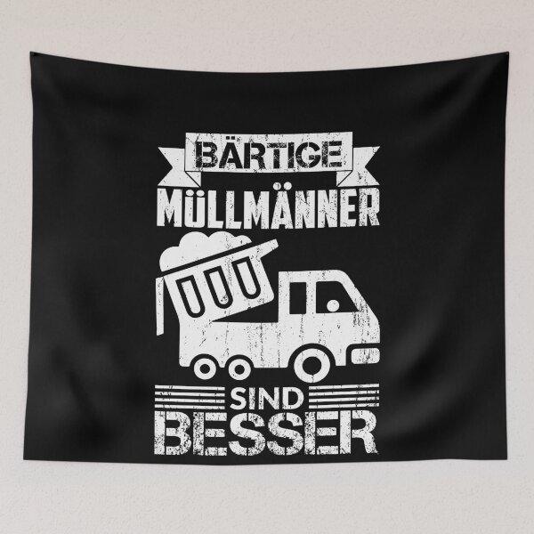 Artikelvorschau, BÄRTIGE MÜLLMANNER SIND BESSER entworfen und verkauft von Spirit-Designs.