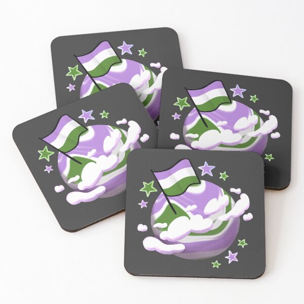Item preview, Genderqueer Pride Planet designed and sold by studioemrose.
