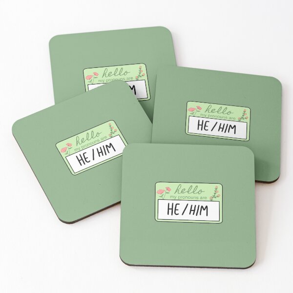 Item preview, pronouns: he/him designed and sold by calliedale.