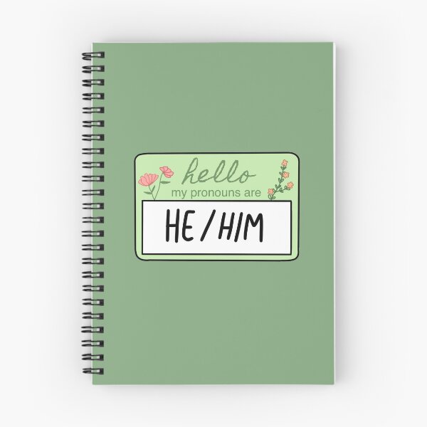 Item preview, pronouns: he/him designed and sold by calliedale.