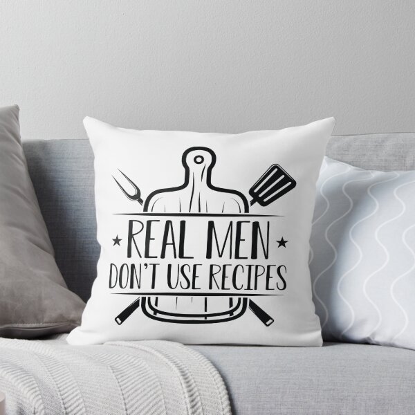 Item preview, Real Men Don’t Use Recipes designed and sold by cherrific.