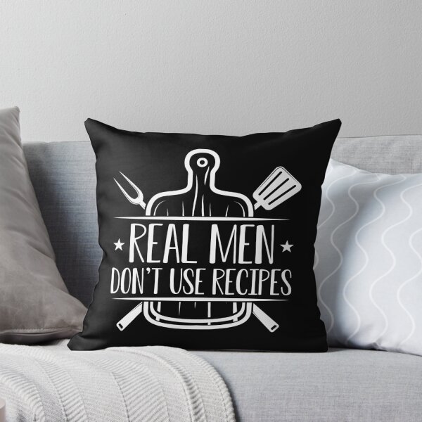 Item preview, Real Men Don’t Use Recipes designed and sold by cherrific.