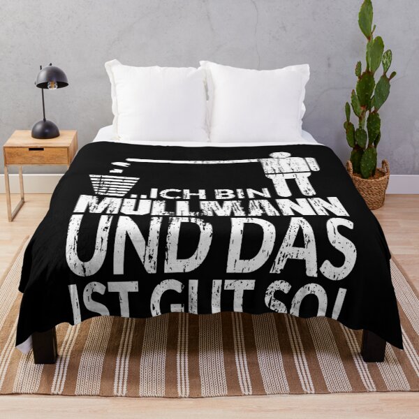 Item preview, ICH BIN MUeLLMANN UND DAS IST GUT SO designed and sold by Spirit-Designs.