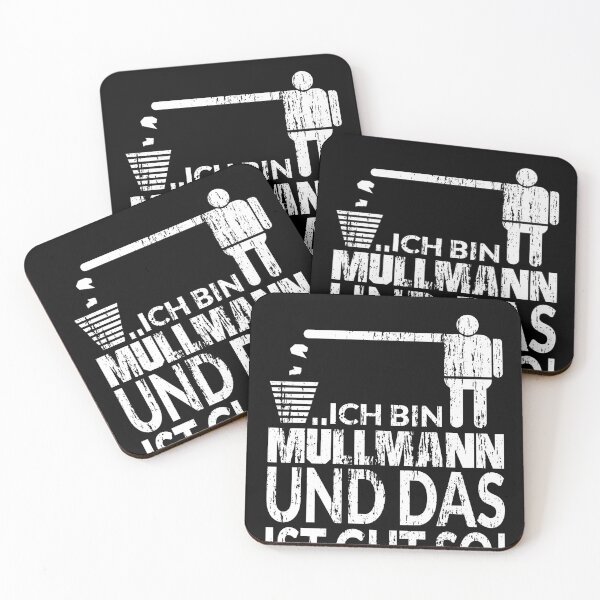 Artikelvorschau, ICH BIN MÜLLMANN UND DAS IST GUT SO! entworfen und verkauft von Spirit-Designs.