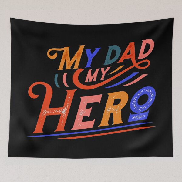 Item preview, My DAD My Hero, Father's Day gifts designed and sold by zacben.