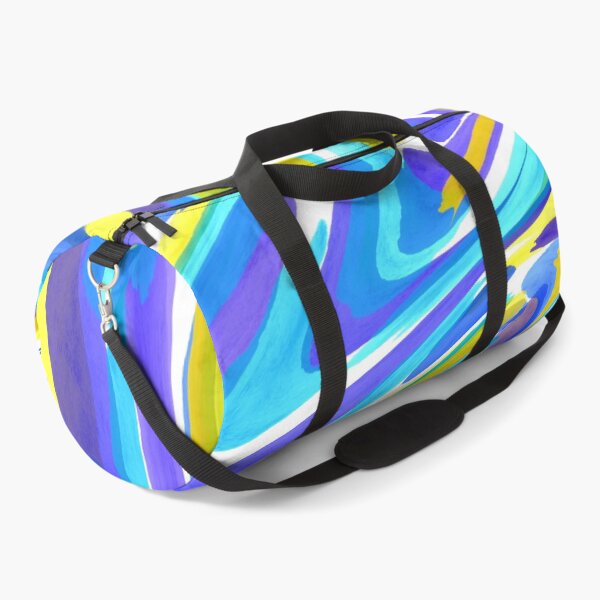 Item preview, Blue yellow mixed color marble abstract  designed and sold by Roselove4869.