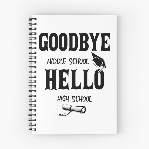Item preview, Copy of Hello Middle School Graduation Elementary School designed and sold by Stella Clue.