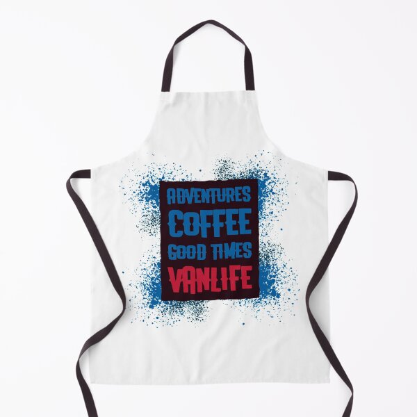 Item preview, Adventures, coffee and good times designed and sold by VanLife4Tees.