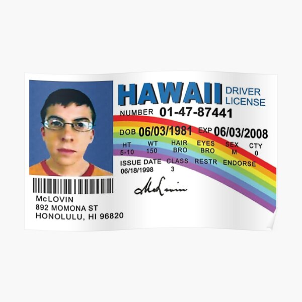 Fake Id Poster