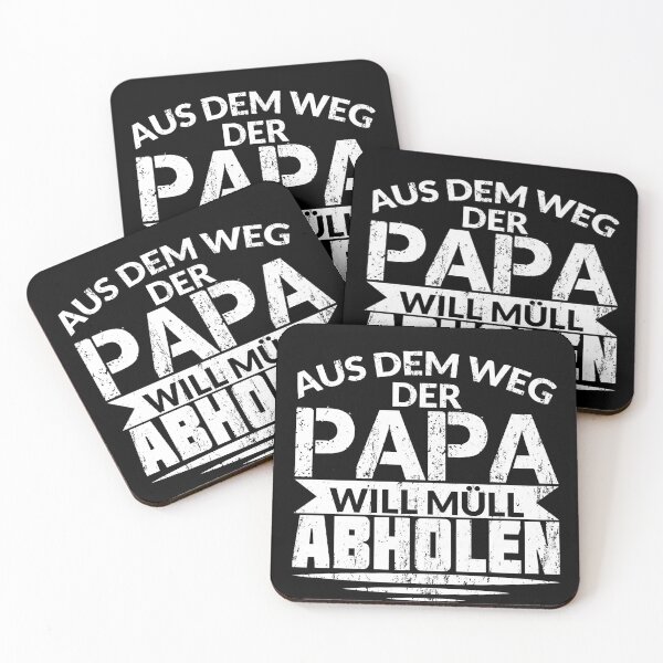 Item preview, AUS DEM WEG DER PAPA WILL MUeLL ABHOLEN designed and sold by Spirit-Designs.