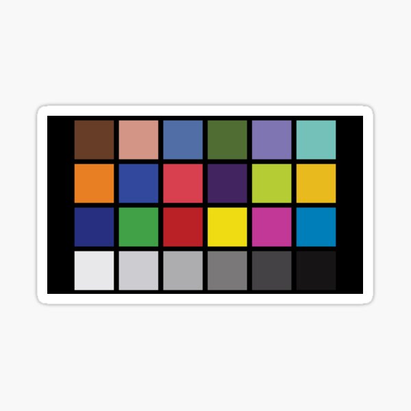 Item preview, Camera Color Test Pattern designed and sold by Pikey Holdredge.