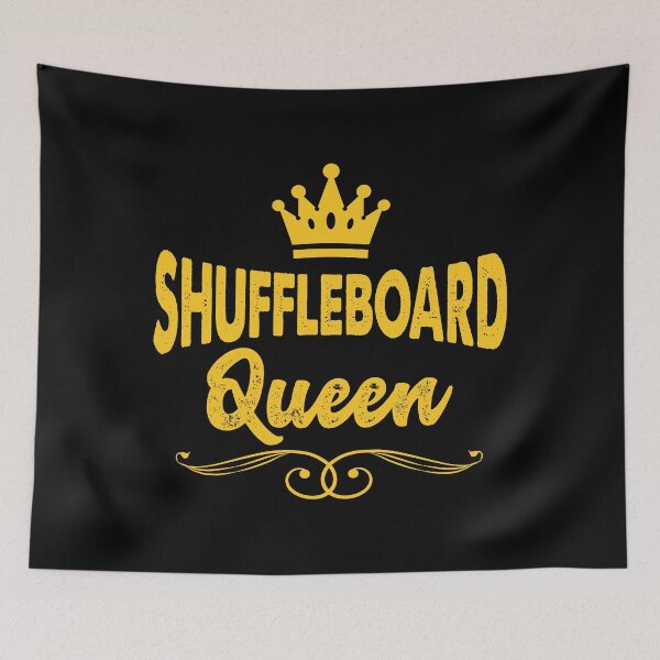 Artikelvorschau, Shuffleboard Queen entworfen und verkauft von CustUmmMerch.