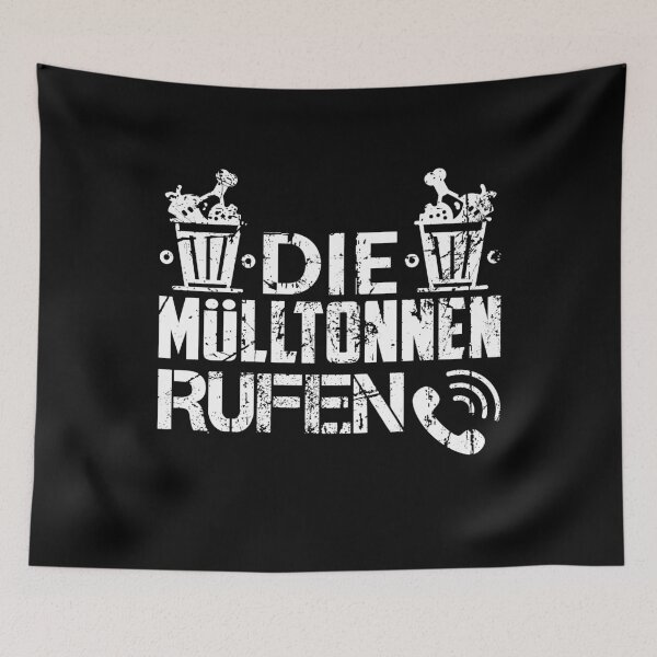 Artikelvorschau, DIE MÜLLTONNEN RUFEN entworfen und verkauft von Spirit-Designs.