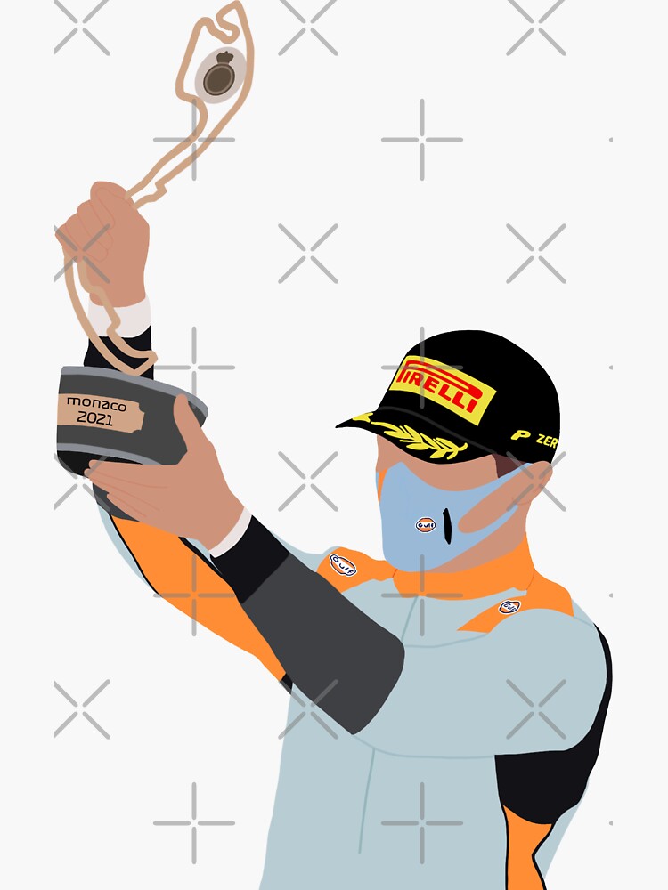 « Podium Lando Norris Monaco 2021 » par emstanden25