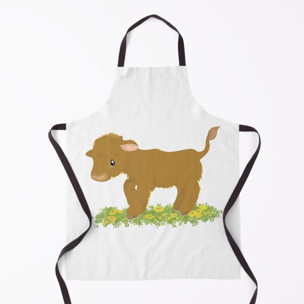 Item preview, Highland Calf designed and sold by FickleandFancy.