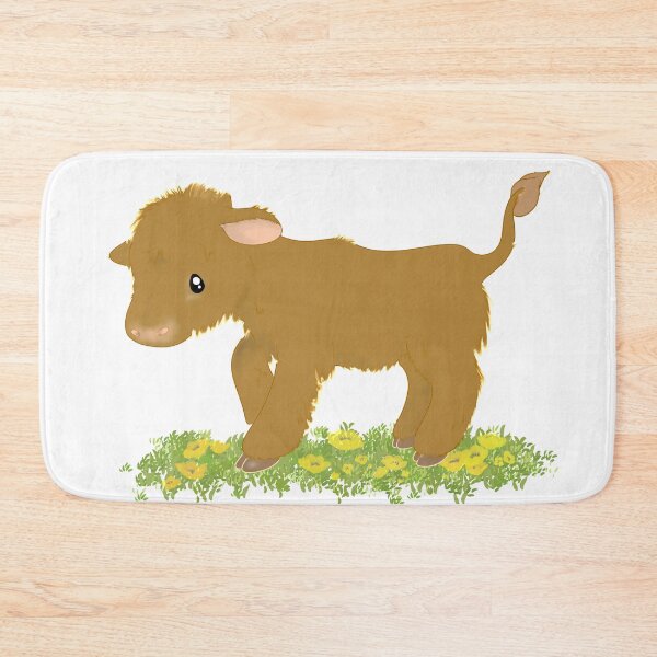 Item preview, Highland Calf designed and sold by FickleandFancy.