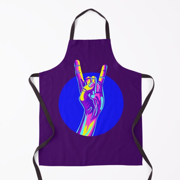 Artikelvorschau, Neon-Schwermetall-Handsymbol entworfen und verkauft von Funny Banana.
