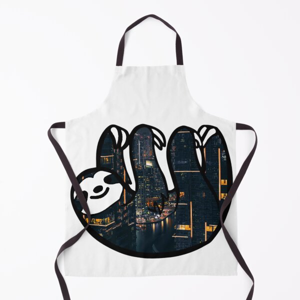 Item preview, Cityscape Sloth designed and sold by BuzzySpaceBee.