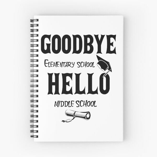 Item preview, Bye Elementary Hello Middle School designed and sold by Stella Clue.