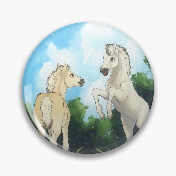 Item preview, Spring fjord foals designed and sold by Elli Puukangas.