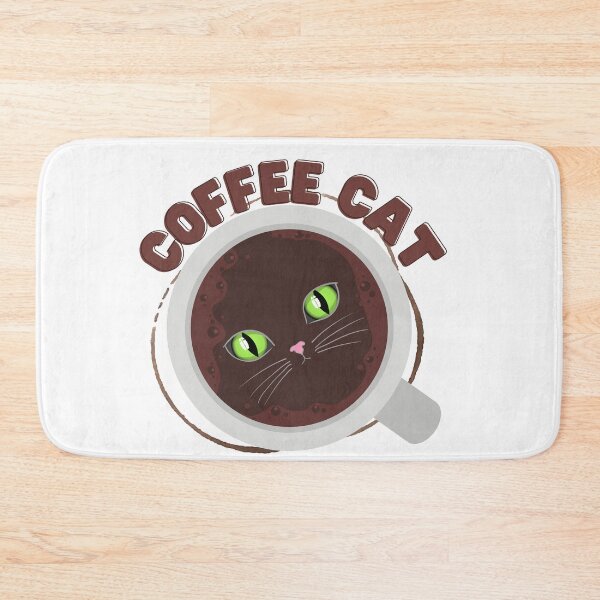 Item preview, Cute Brown Cat Looking through a Coffee Cup designed and sold by Mary Maple.