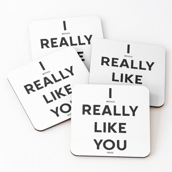 Item preview, I Really Like You 2 (black text) designed and sold by Samboid.