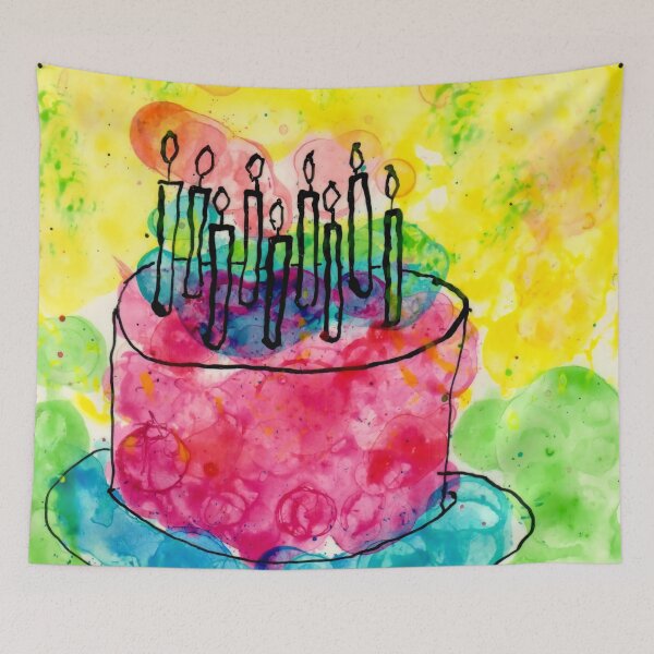 Item preview, "Birthday Cake No. 3" designed and sold by Gelarie Johnson.