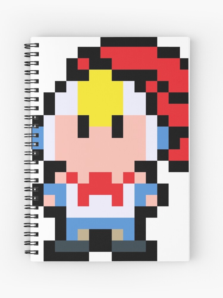 New notebook sonic sprite pixel art