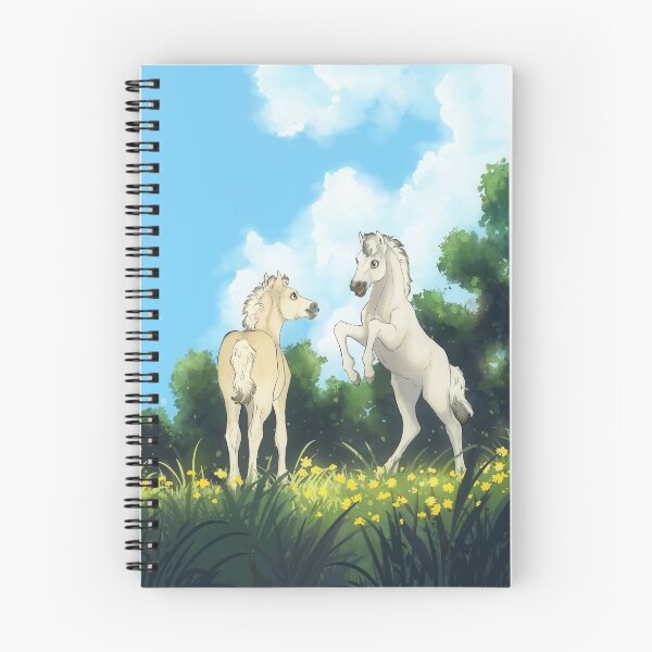 Item preview, Spring fjord foals designed and sold by Elli Puukangas.