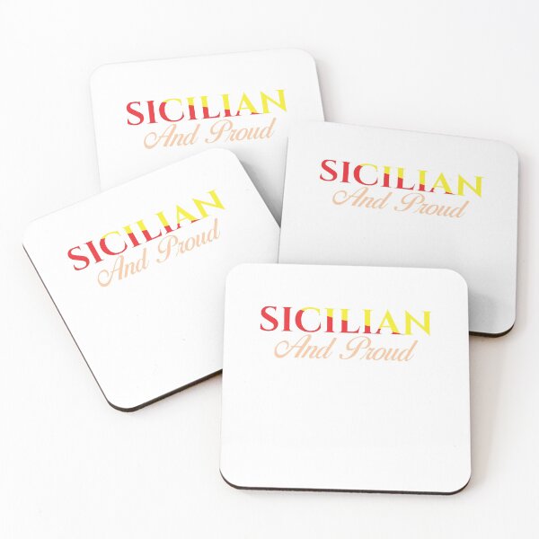 Item preview, Sicilian and Proud - Colors of the Flag of Sicily  designed and sold by obedtheartist.