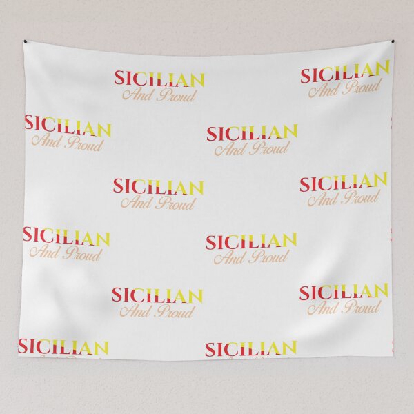 Item preview, Sicilian and Proud - Colors of the Flag of Sicily  designed and sold by obedtheartist.