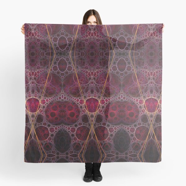Item preview, Red and Gold Fractile designed and sold by chrispy.