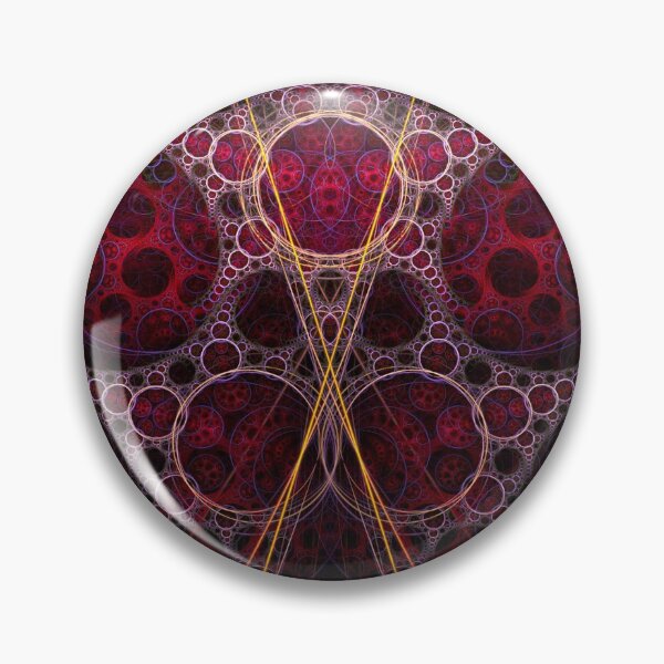 Item preview, Red and Gold Fractile designed and sold by chrispy.