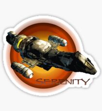 Firefly - Serenity Spaceship Sticker