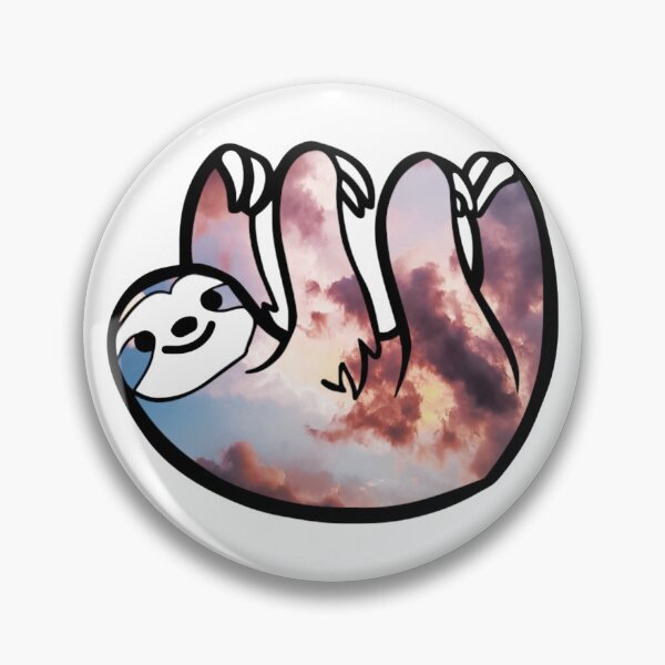 Item preview, Sunset Cloud Sloth designed and sold by BuzzySpaceBee.