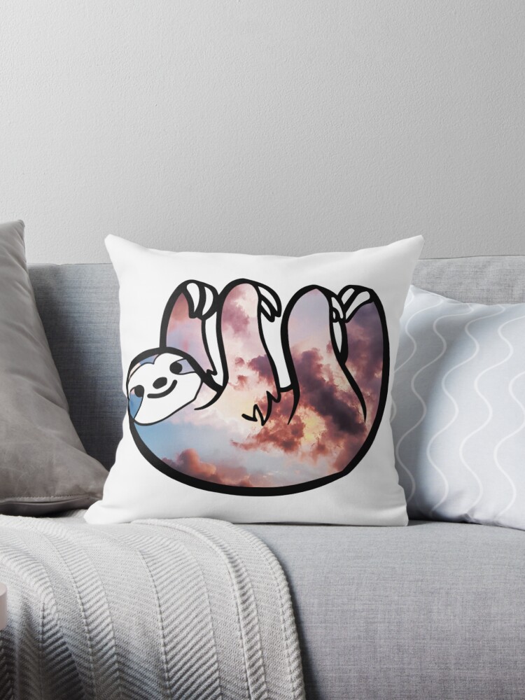 Giant Cloud Rat Throw Pillow