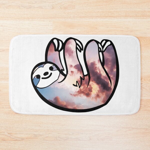 Item preview, Sunset Cloud Sloth designed and sold by BuzzySpaceBee.