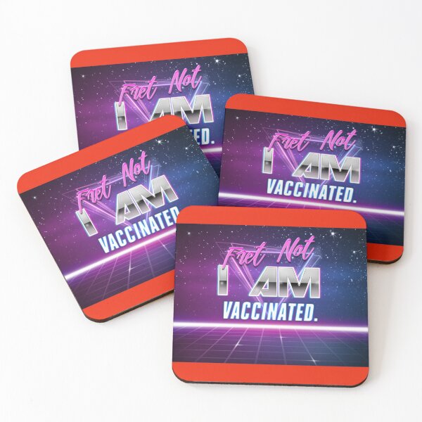 Item preview, Fret Not, I am vaccinated II designed and sold by KBwiththeTees.