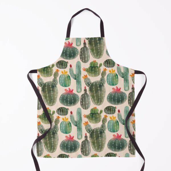 Item preview, Watercolor Cactus - Cute Spring Summer Nature Floral Seamless Pattern designed and sold by TheRainbowRoom.