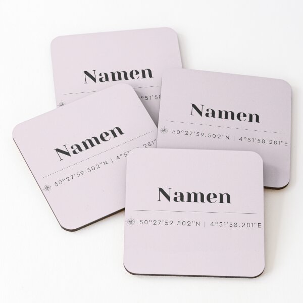 Item preview, Namen Coordinates designed and sold by Studio MaC.