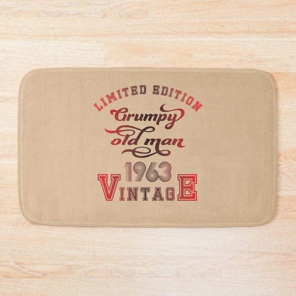 Item preview, Limited edition grumpy old man 1963 vintage designed and sold by StencilMyst ..