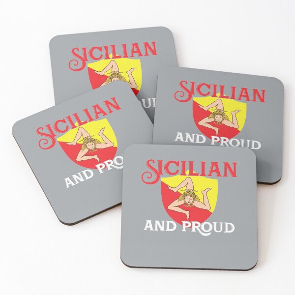 Item preview, Sicilian and Proud -Flag of Sicily  designed and sold by obedtheartist.