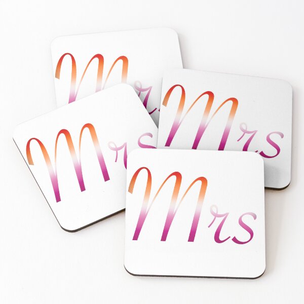 Item preview, Mrs Lesbian Flag designed and sold by LetThereBeGood.