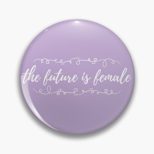Item preview, The Future is Female: Purple Edition designed and sold by mrstickerco.